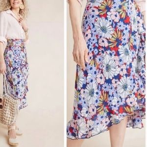 Maeve by Anthropologie wrap skirt